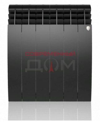 Радиатор ROYAL THERMO Biliner 500 new Noir Sable / 6 ребер
